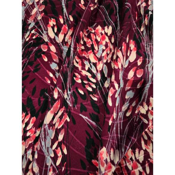 Croft & Barrow Women’s Burgundy Floral 3/4 Sleeve Pullover Blouse – Small - Picture 6 of 9